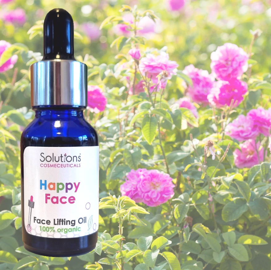 HAPPY FACE - Beauty Elixir - 100% organic Face Lifting Oil. Shipping Worldwide only € 4,95